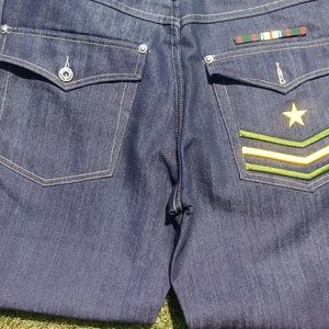 Men's Regal Army Blue Jean